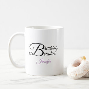 Caneca De Café Nome das Beleza de Brunching