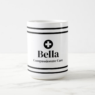 Caneca De Café Nome de Enfermeiro Personalizado