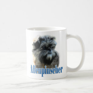 Caneca De Café Nome do Affenpinscher