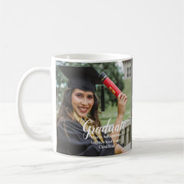 Caneca De Café Nome do Graduado Ano da Turma 2 Fotos Graduação
