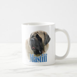 Caneca De Café Nome do Mastiff da jovem corça