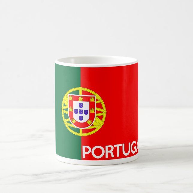 Caneca De Café nome do texto do país da bandeira de Portugal (Centro)