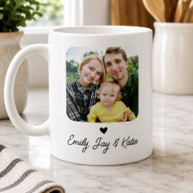 Nome e Foto Personalizados em Dois Lados