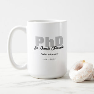 Caneca De Café Nome Formando Keepsasasasap PhD