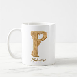 Caneca De Café Nome inicial Classic P Coffee Mug