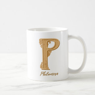 Caneca De Café Nome inicial Classic P Coffee Mug