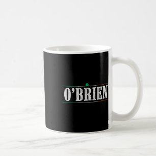 Caneca De Café Nome Irlandês O'brien - Dia de São Patrício Famíli