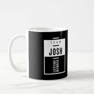 Caneca De Café Nome Josh