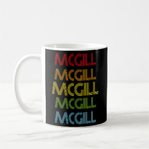 Caneca De Café Nome Mcgill