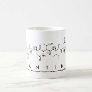 Caneca De Café Nome peptídico antino