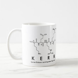 Caneca De Café Nome peptídico Kerr mug
