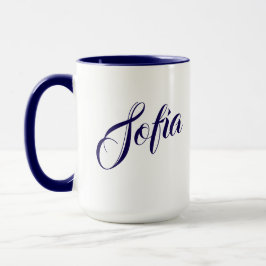 Caneca de Café Nome Personalizado