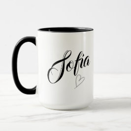 Caneca de Café Nome Personalizado