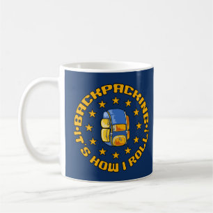 Caneca De Café Nome personalizado BACKPACG