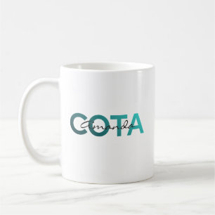 Caneca De Café Nome Personalizado COTA