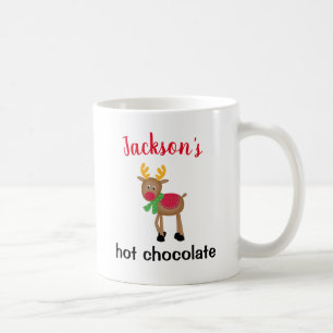 Caneca De Café nome personalizado crianças de chocolate quente f