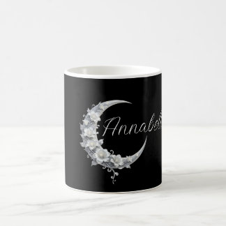 Caneca De Café Nome Personalizado da Deusa da Lua Celestial em Pr