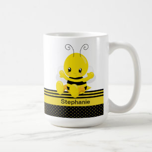 Caneca De Café Nome Personalizado De Bebê Doce