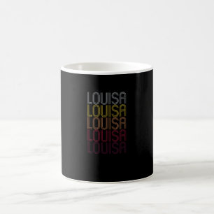 Caneca De Café Nome Personalizado do Nome Louisa Gift
