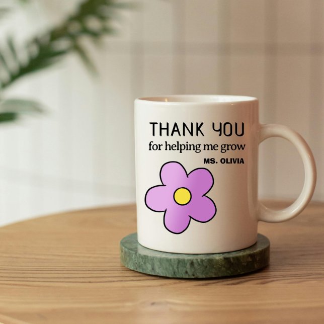 Caneca De Café Nome Personalizado do Presente de Apreciação do Pr (Criador carregado)