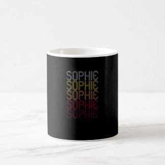 Caneca De Café Nome Personalizado do Presente de Sophie