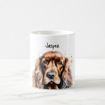 Nome Personalizado do Spaniel do Cocker