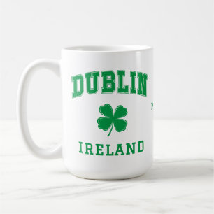Caneca De Café Nome personalizado Dublin Irlanda