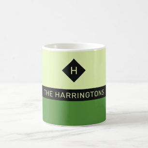 Caneca De Café Nome personalizado e canetas monograma