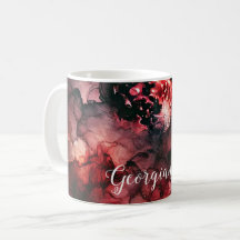 Nome Personalizado Eerie Blood Moon Halloween Tint