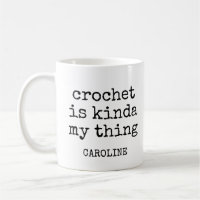 Nome Personalizado Engraçado Crochet Lover Citação