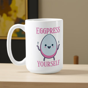 Caneca De Café Nome Personalizado Engraçado "Oculte-Se"