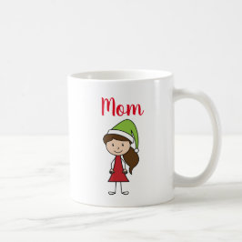 Caneca De Café nome personalizado mãezinha de café natal