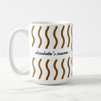 Caneca De Café Nome Personalizado Nova Mãe Futurama Mãe Novo Pai