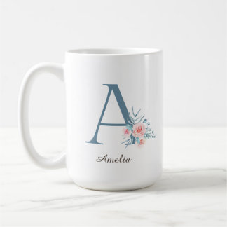 Caneca De Café Nome personalizado, primo com afirmações