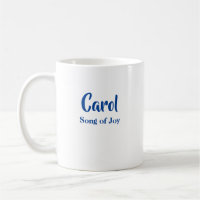 Nome Personalizado Significa Nome Carol Mug