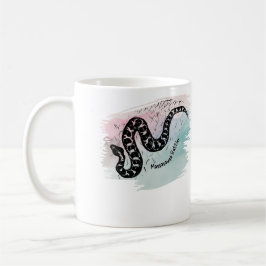 Caneca De Café Nome Shell The Old Skin Massasauga Cobra Multi