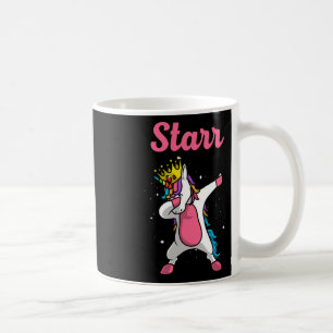 Caneca De Café Nome Starr Personalizado Aniversário Dabbing Unicó