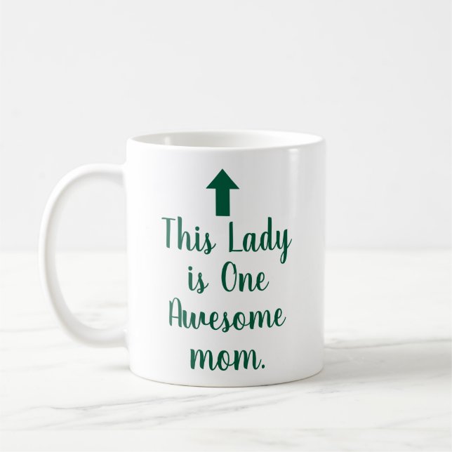 CANECA DE CAFÉ NOME & TEXTO PERSONALIZADO ENGRAÇADO SIMPLES ELEGA (Esquerda)