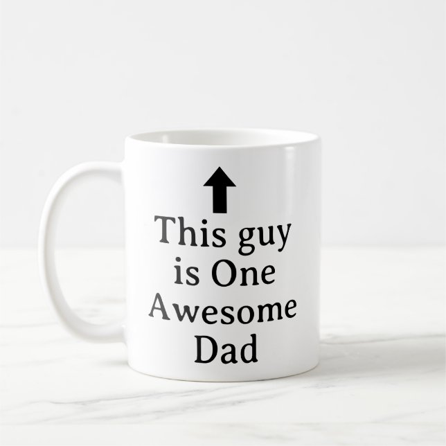 CANECA DE CAFÉ NOME & TEXTO PERSONALIZADO ENGRAÇADO SIMPLES ELEGA (Esquerda)