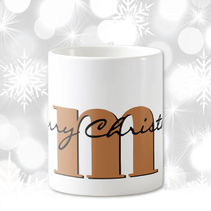 Caneca De Café Nome, Topázio Dourado de Novembro   Feliz Natal