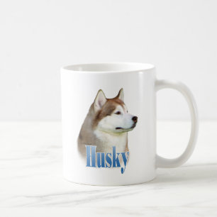 Caneca De Café Nome vermelho do rouco Siberian