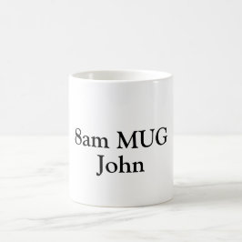 Caneca De Café Nomes personalizados em Coffee Mug. Bebendo do Off