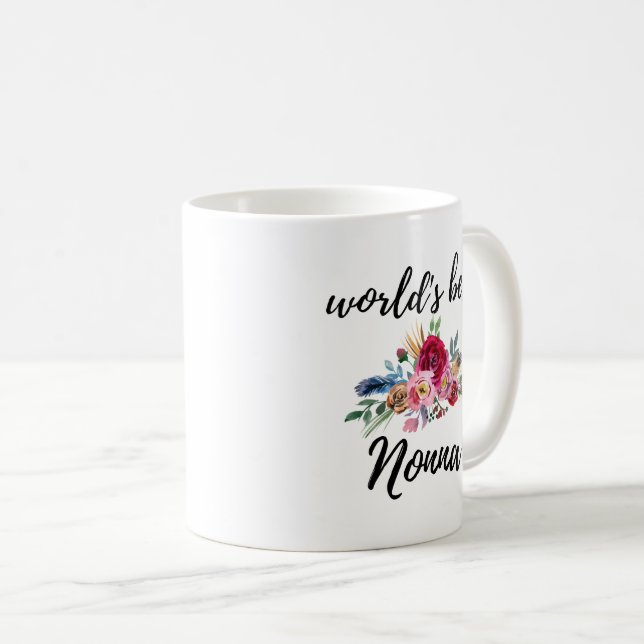 Caneca De Café Nonna Gift Idea (Frente Esquerda)