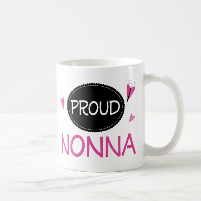 Caneca De Café Nonna orgulhoso (Direita)