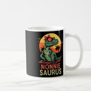 Caneca De Café Nonniesaurus Dino Dinosaur Nonnie saurus T-rex Div