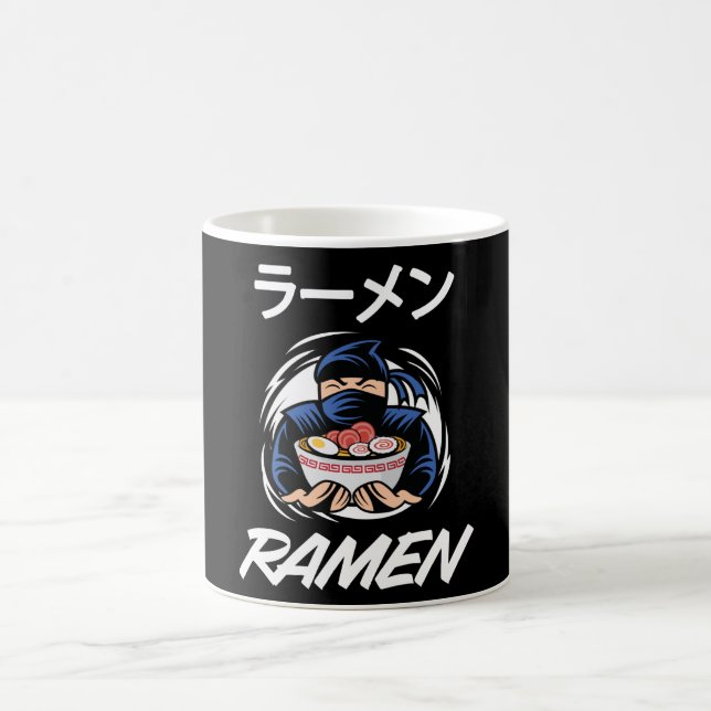 Caneca De Café Noodles Anime Manga Funny Cute Japan Otaku Ninja (Centro)