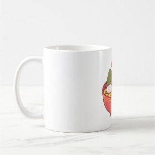 Caneca De Café Noodles De Gato De Suíno Em Boliche
