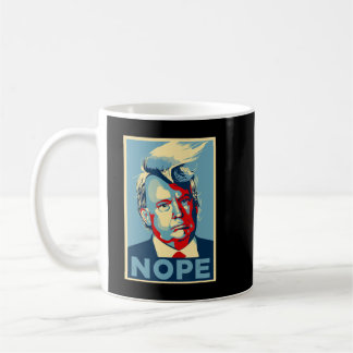 Caneca De Café Nope, Anti Trump Trump Hair.png