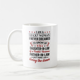 Caneca De Café Nora do Genro de um Sogro Incrível