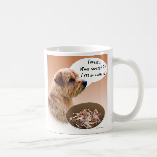 Caneca De Café Norfolk Terrier Turquia (Direita)